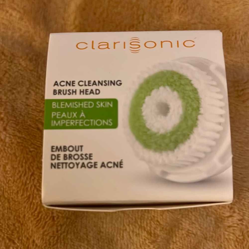 Clarisonic Replacement Brush Head For Acne Prone Skin New In Box